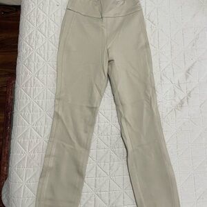 Express Women's Tan High-Waisted Pants